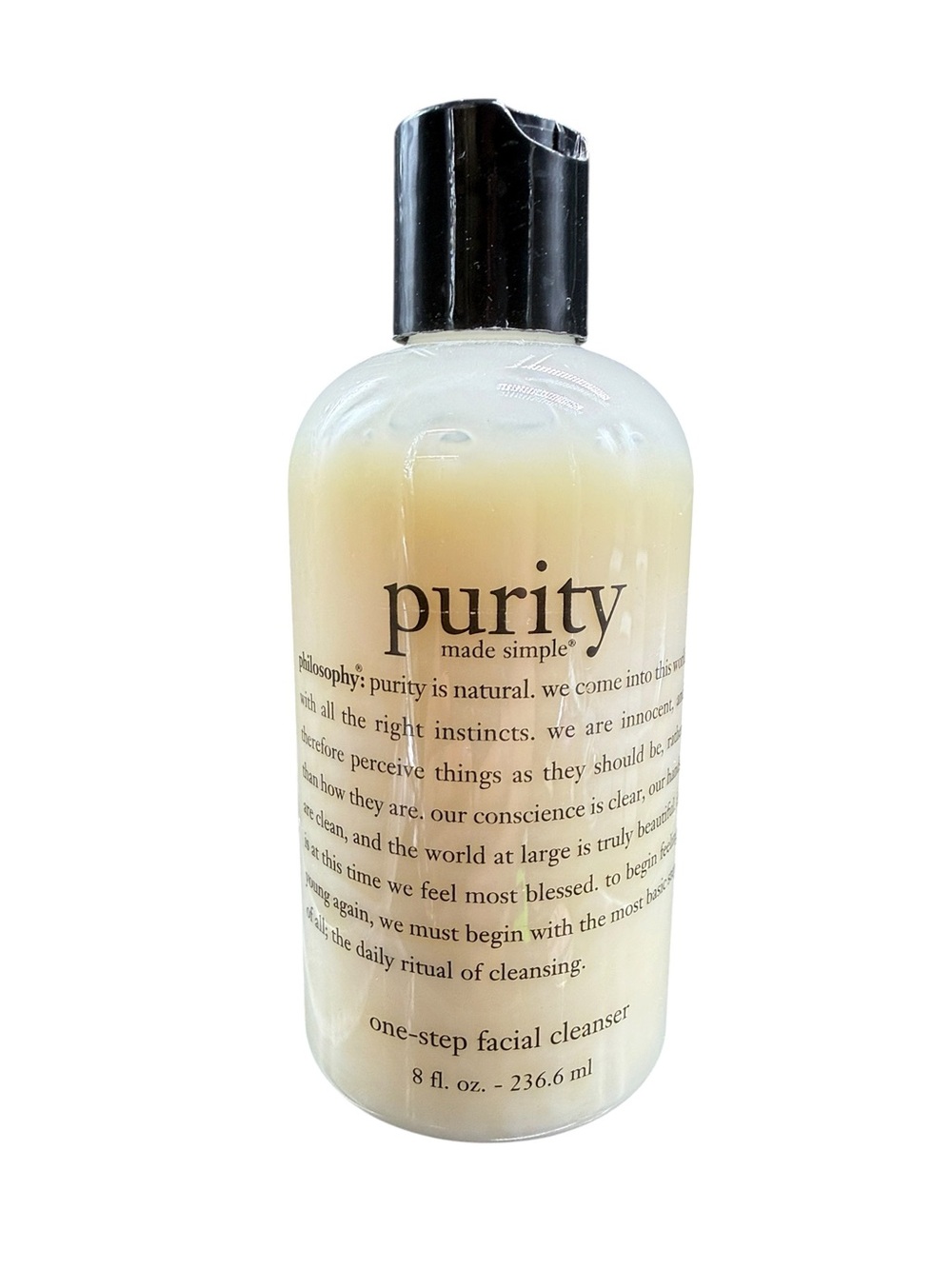 Philosophy Purity Made Simple One-Step Facial Cleanser 8 oz Sealed Unused